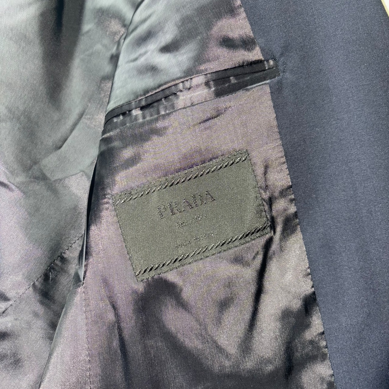 PRADA wool × mohair single suits set-up