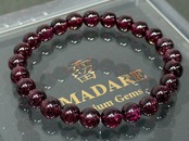 No.2324-5 【S】ロードライトガーネットブレスレット