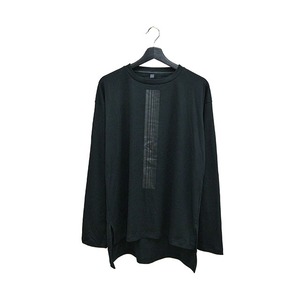 S7Gwear　プリント長袖Tシャツ S7-TN1803 BLACK (line)