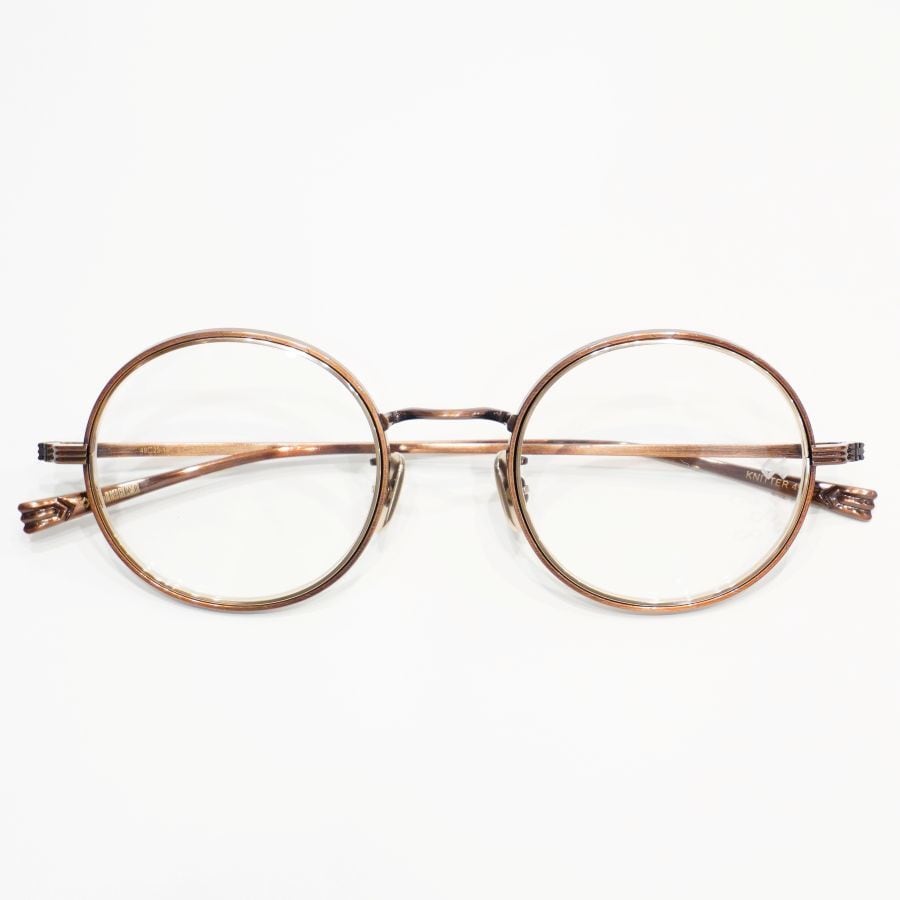 OG×OLIVER GOLDSMITH Knitter 46 OG×OLIVER GOLDSMITH / KNITTER 49-3 [col.A COPPER ] | バーバーメガネ