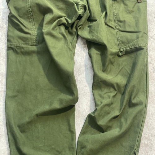 60-70s スウェーデン軍 実物 M-59 フィールドパンツ C48 w28 詳細写真12