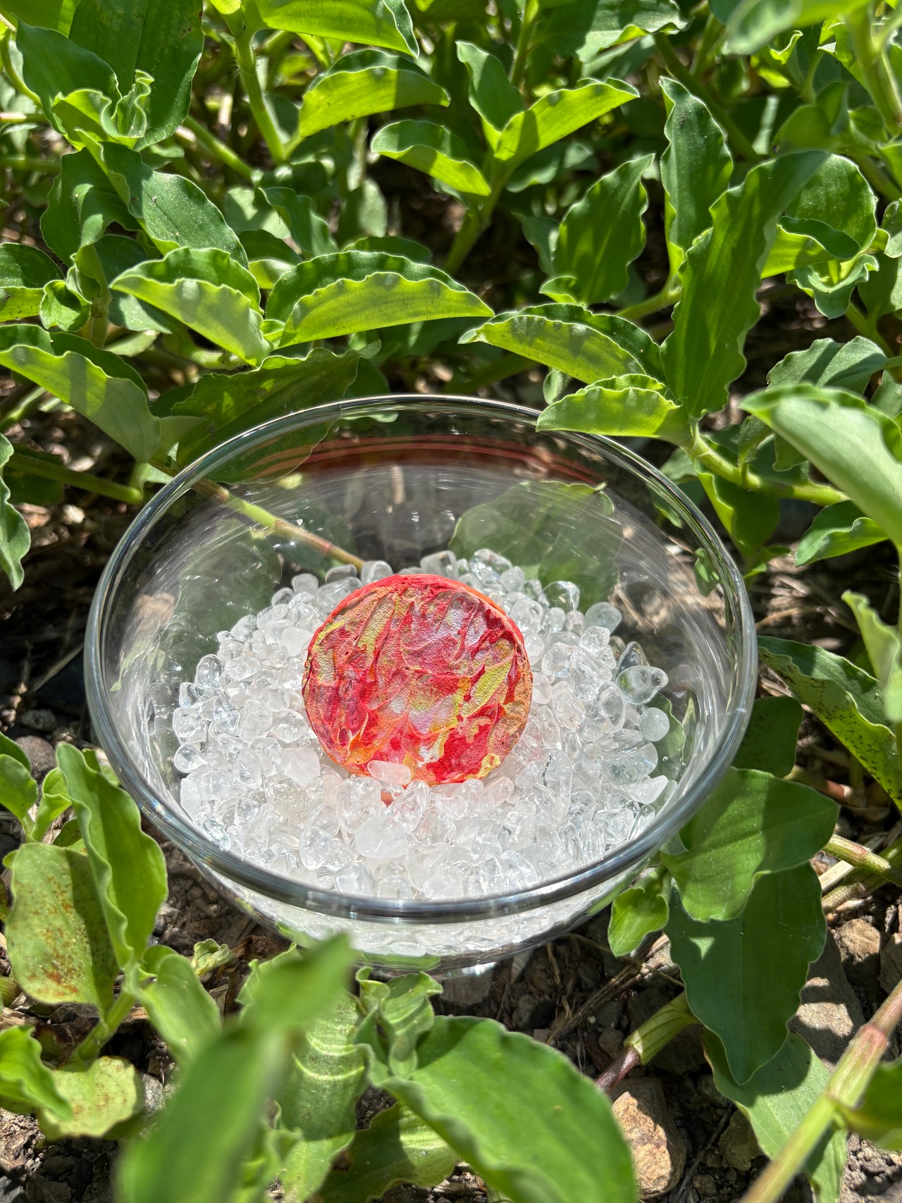 グレートセントラルサン【丸型お守りアート】