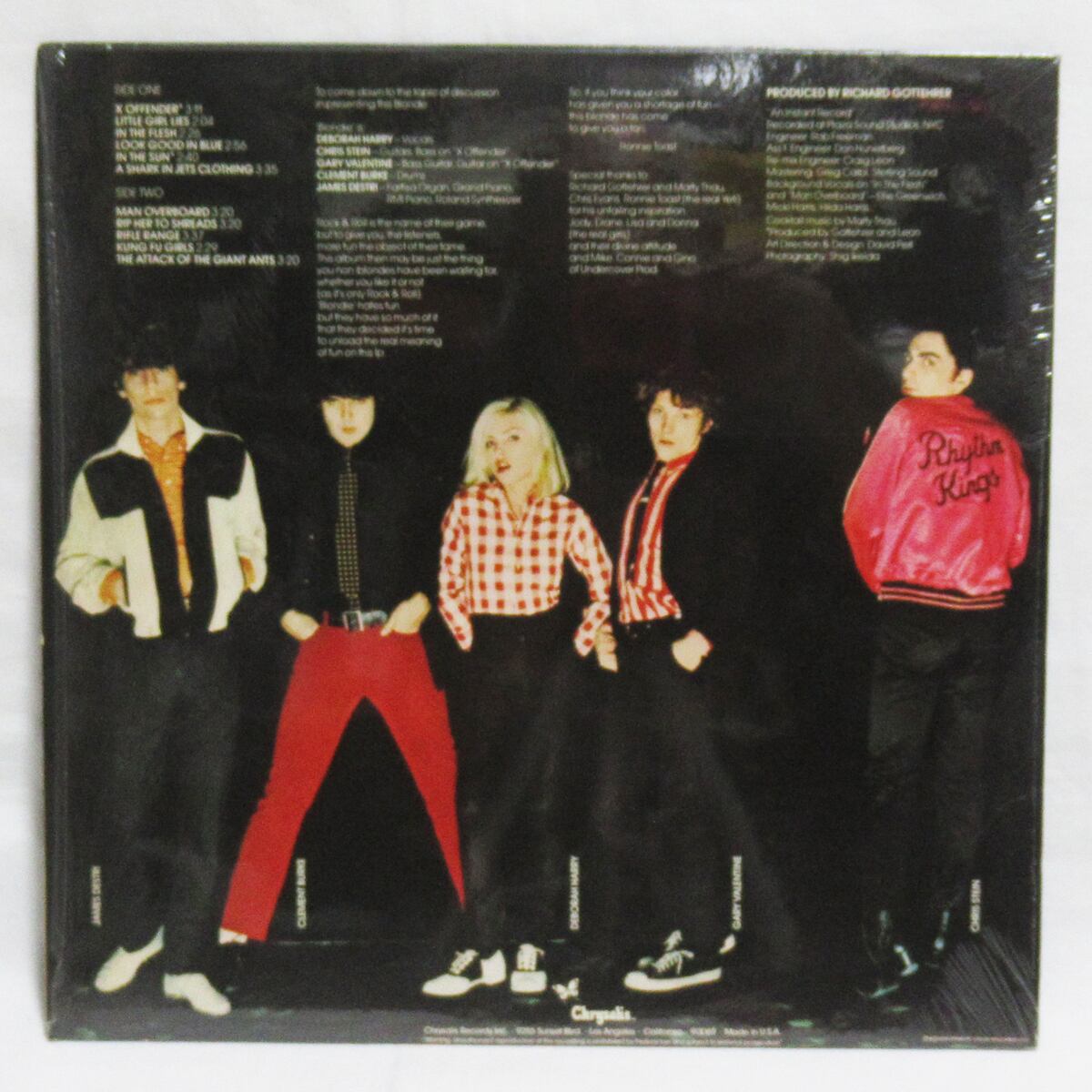 ブロンディー BLONDIE BLONDIE【LP / US盤、シュリンク付き】 | Pay ID