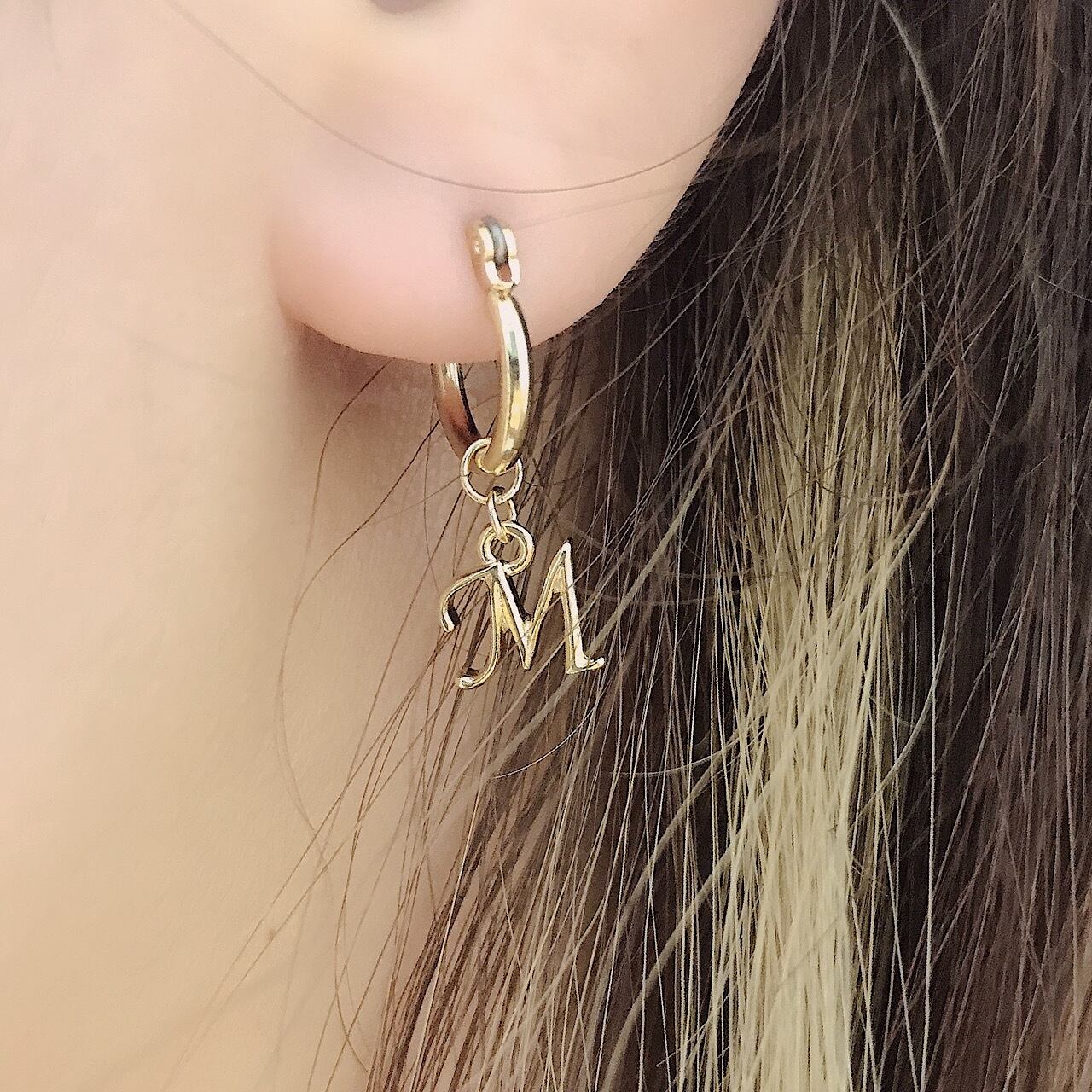 金属ピアス イニシャルピアス | PAY ID
