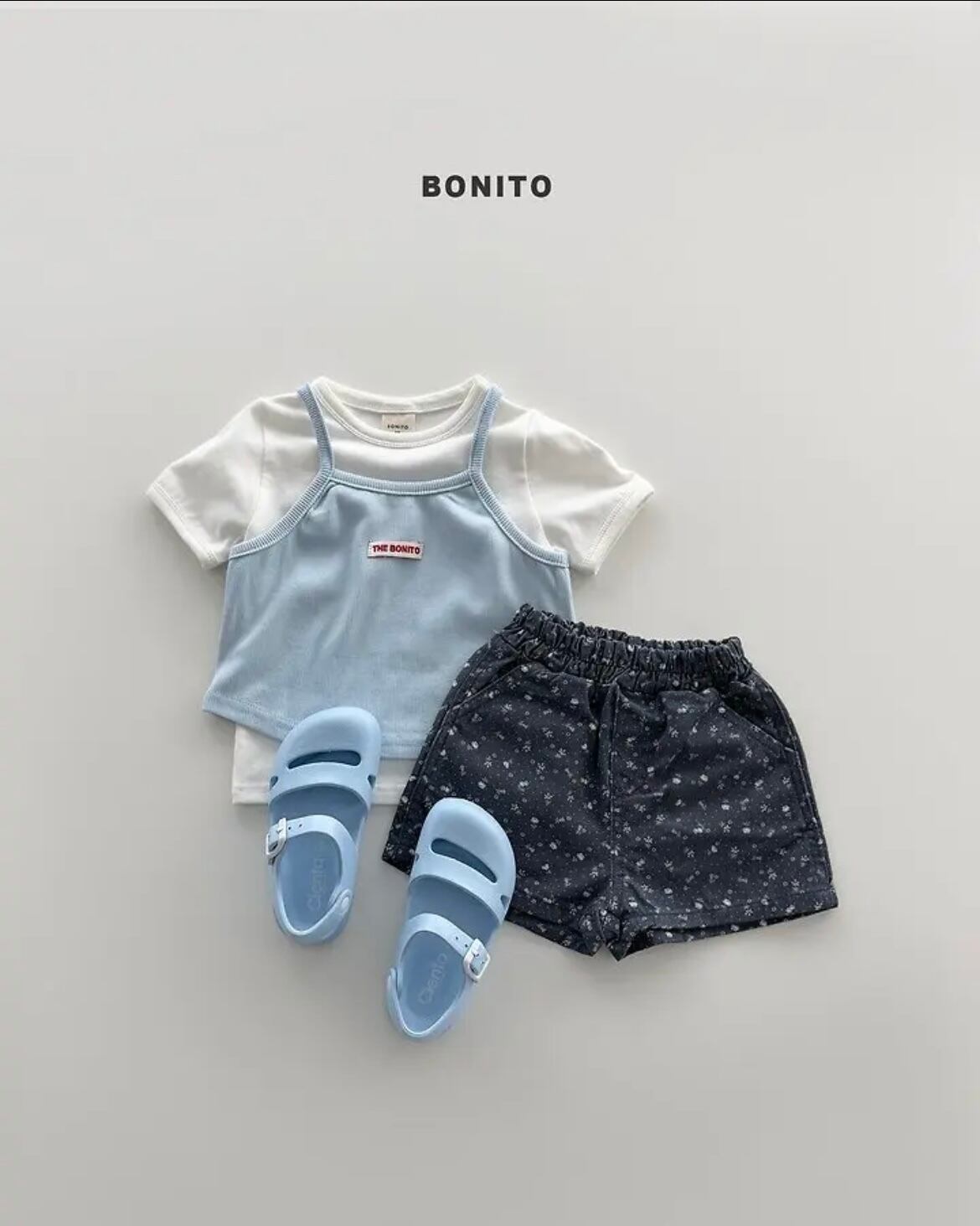 リブベッドレイヤーノースリーブ/BONITO
