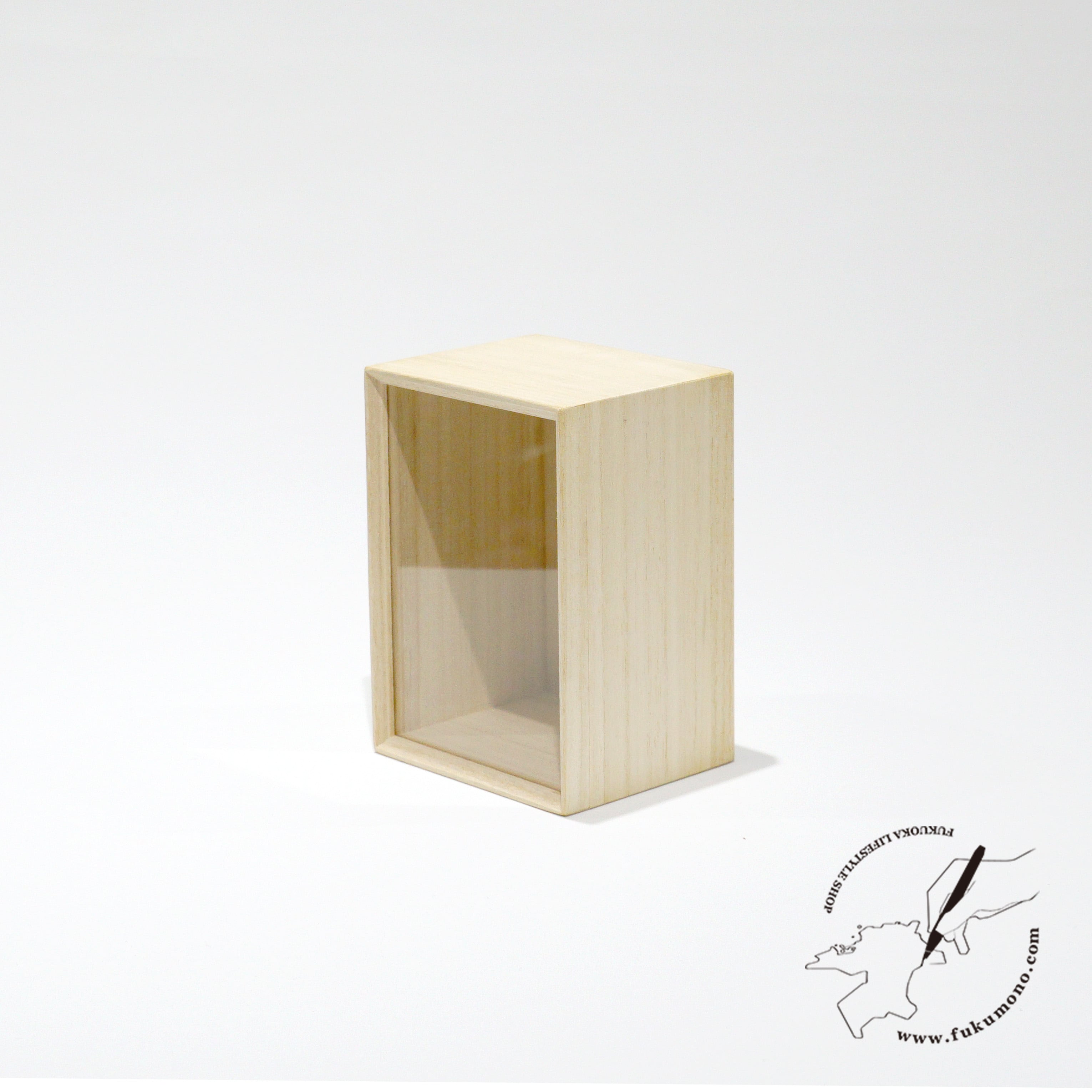 桐のキャニスターレクタングルS