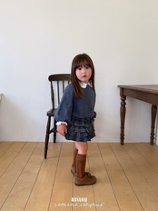 韓国子供服 / BANANA J / 26Autumn / パリ ピグメント スウェット / 秋服 / キッズ *XS~JS*
