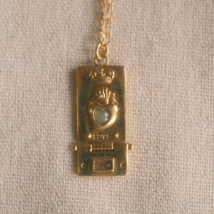 LA2L エル・ア・ドゥゼル ペンダント Heart pendant necklace