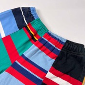 CANTERBURY カンタベリー ボーダー アグリーショーツ スウェット ハーフパンツ ショートパンツ XS /マルチ/ラグビー/ラガー/男女でも