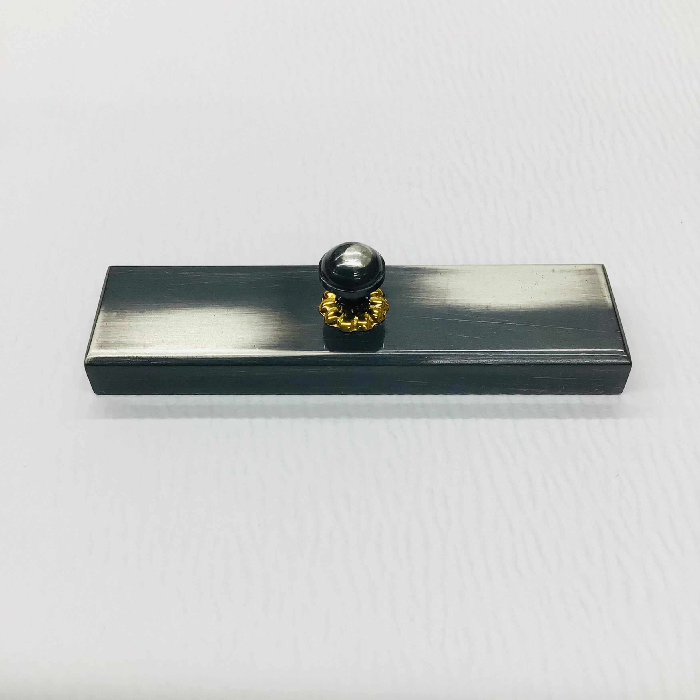 銀古美 つまみ付き文鎮 小 | 書道と文具のお店 青丹堂Seitando