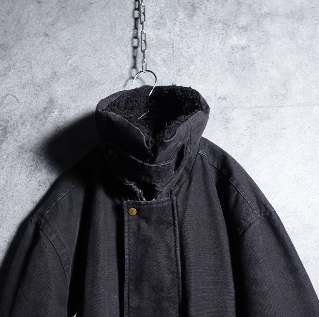 Levi's RED TAB” Black Collar Fur Switching Chin Strap Design Duck