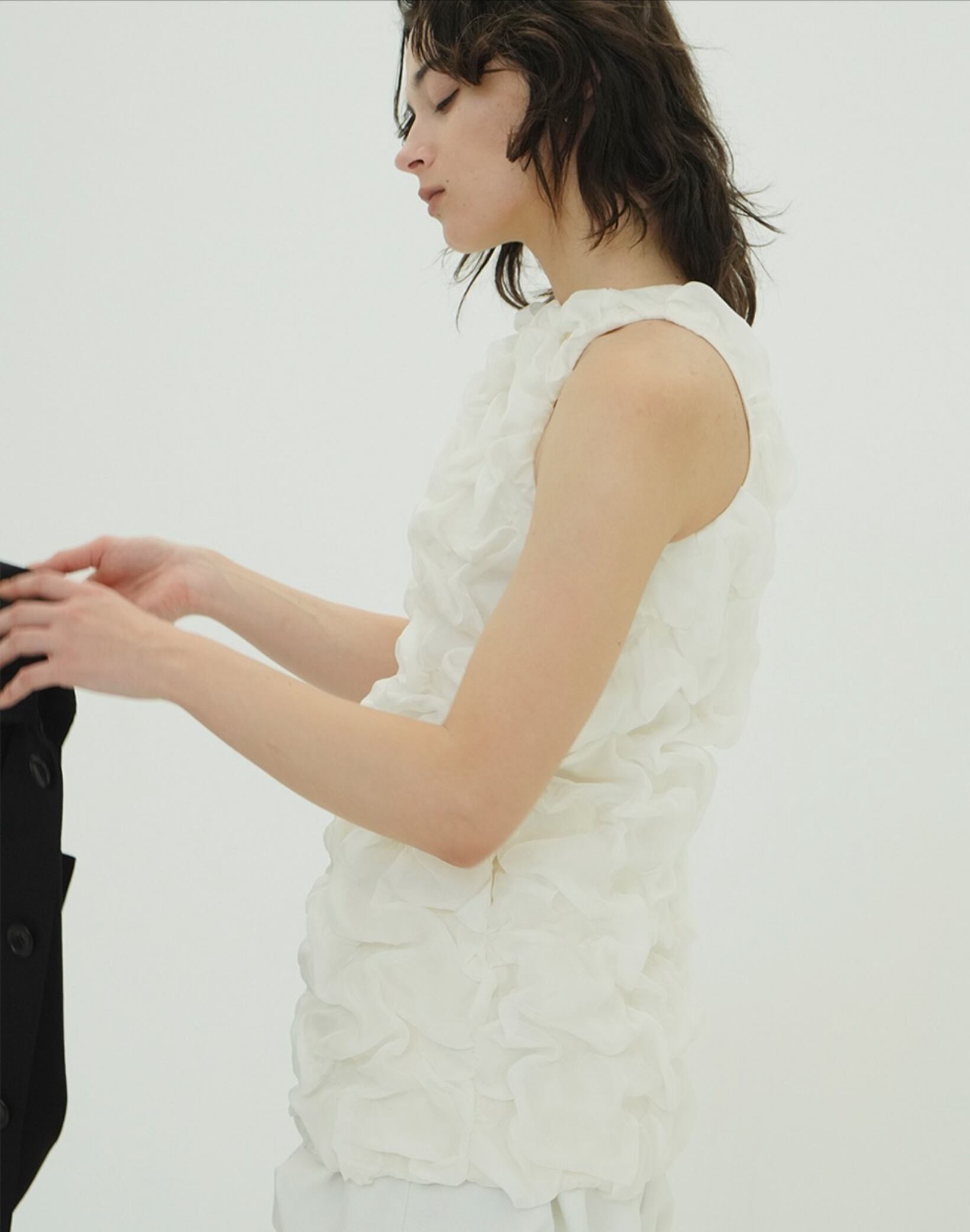 CLANE CLOUD AMERICAN SLEEVE MINI ONEPIECE | FLICKA ASHIYA
