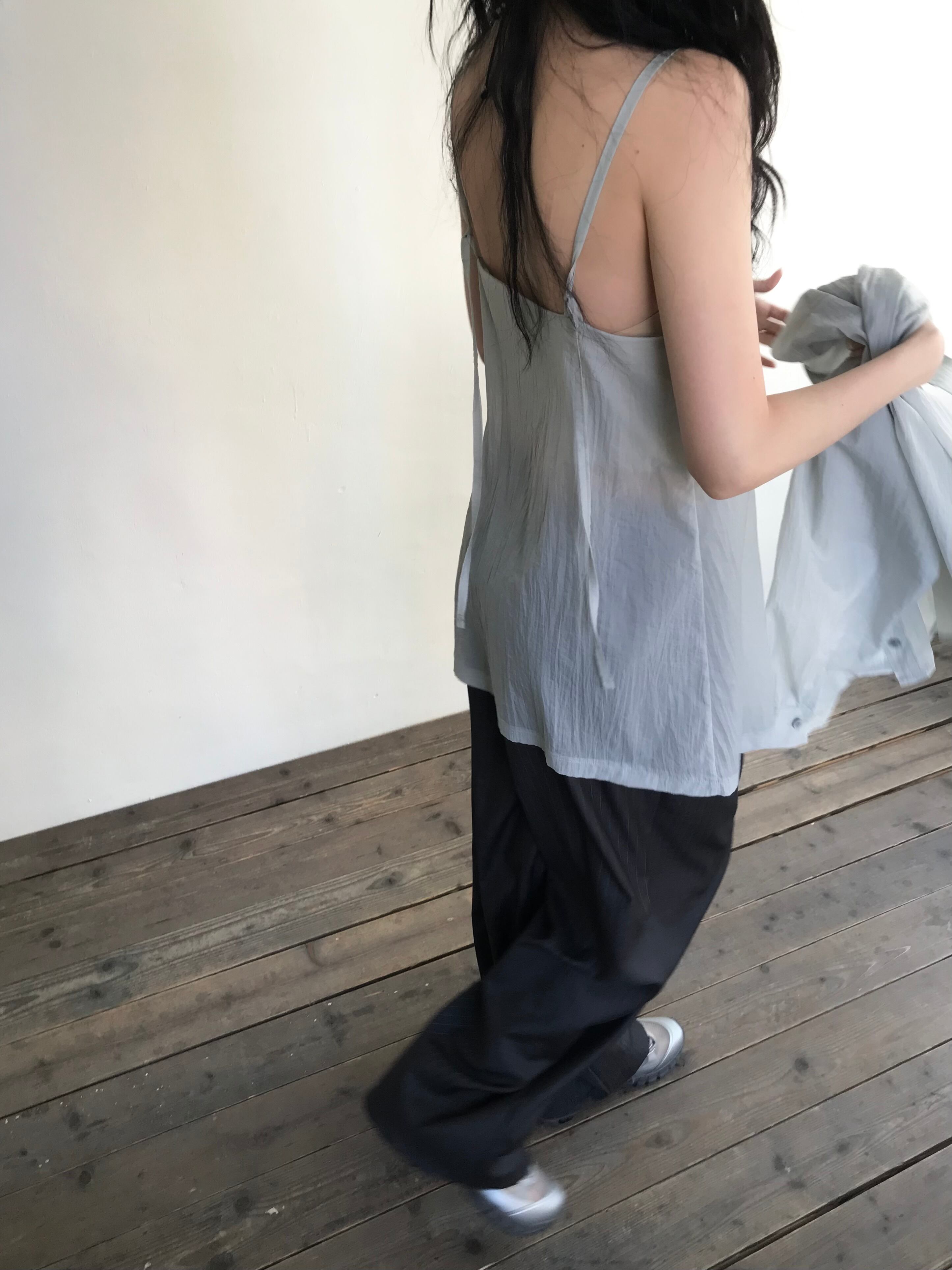 【即納】sheer camisole/4color