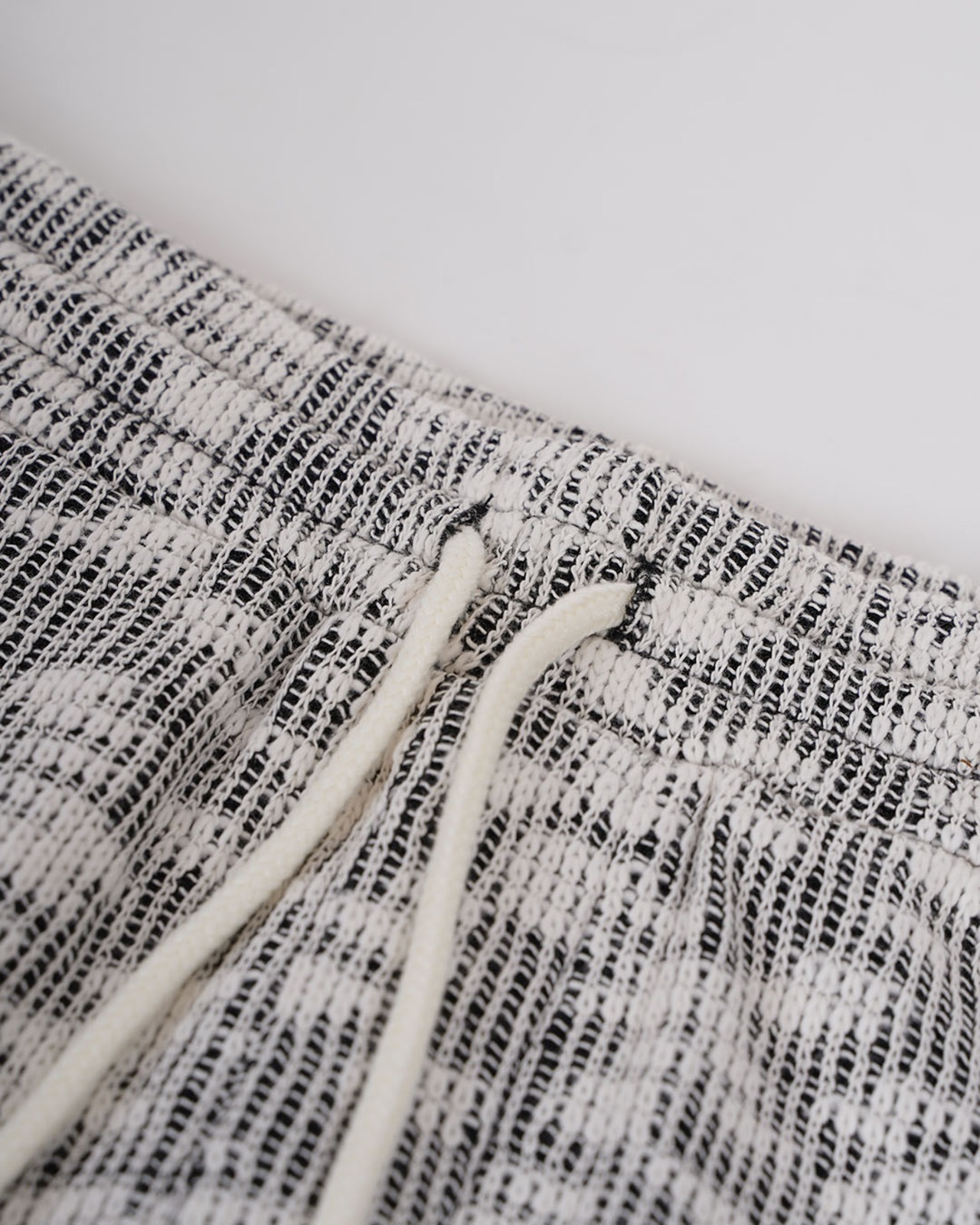 【#Re:room】SHEER SLUB KNIT SHORTS［REP327］