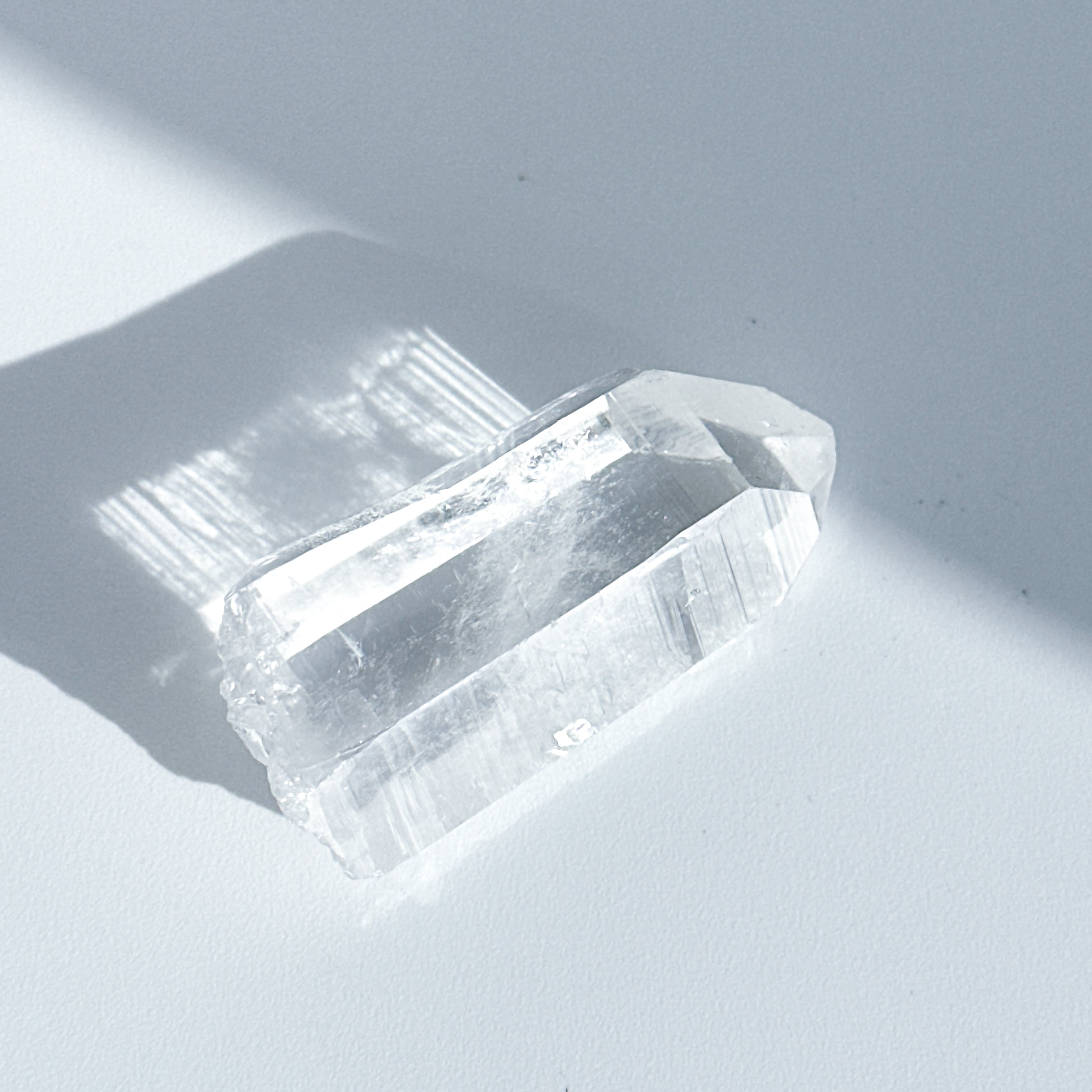 ゼッカ産クリアクォーツ ポイント 原石51 ◇ Clear Quartz ◇天然石