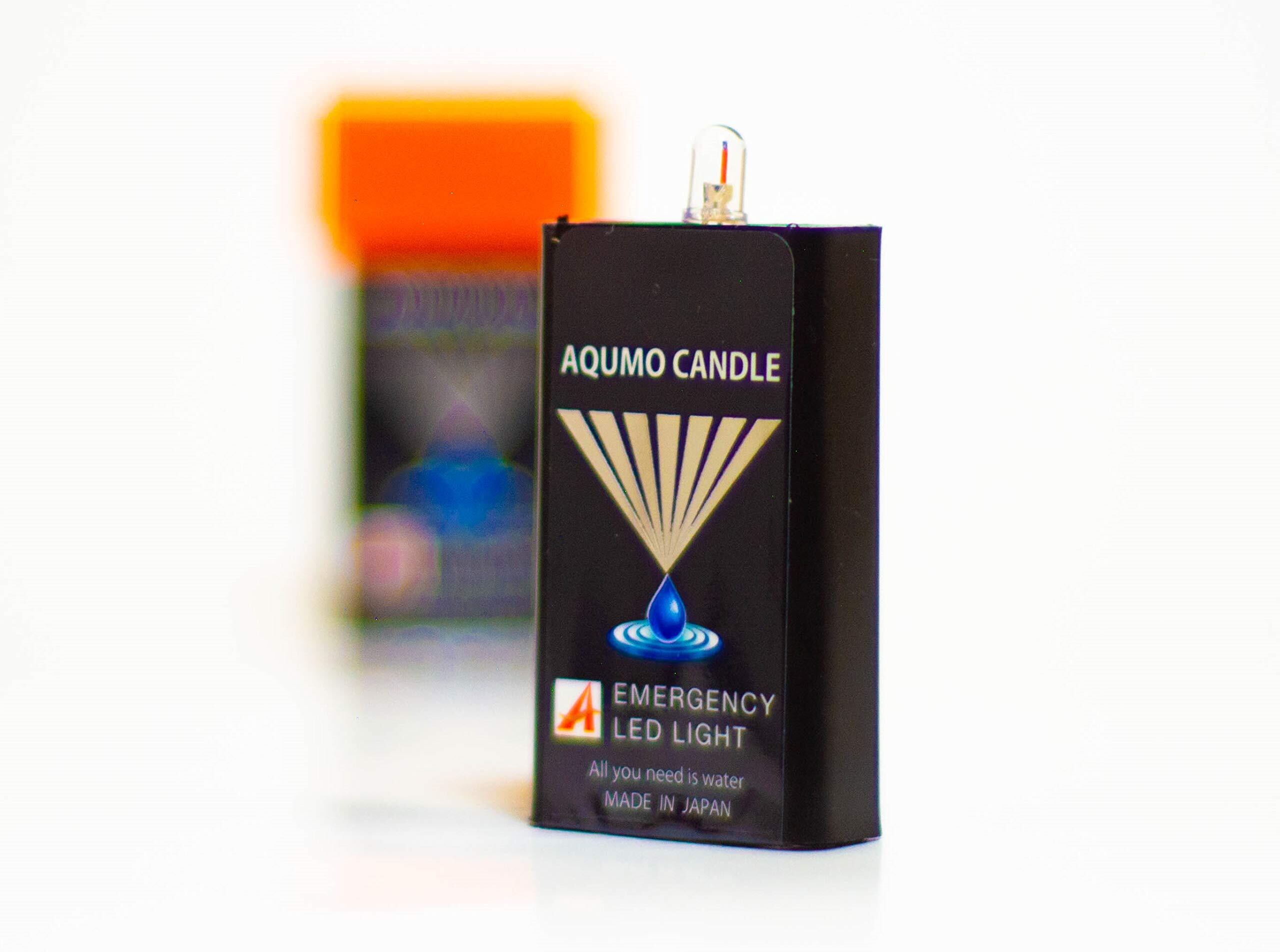 【人気】2個セット 水に浸けると光るLEDライト 防災用灯