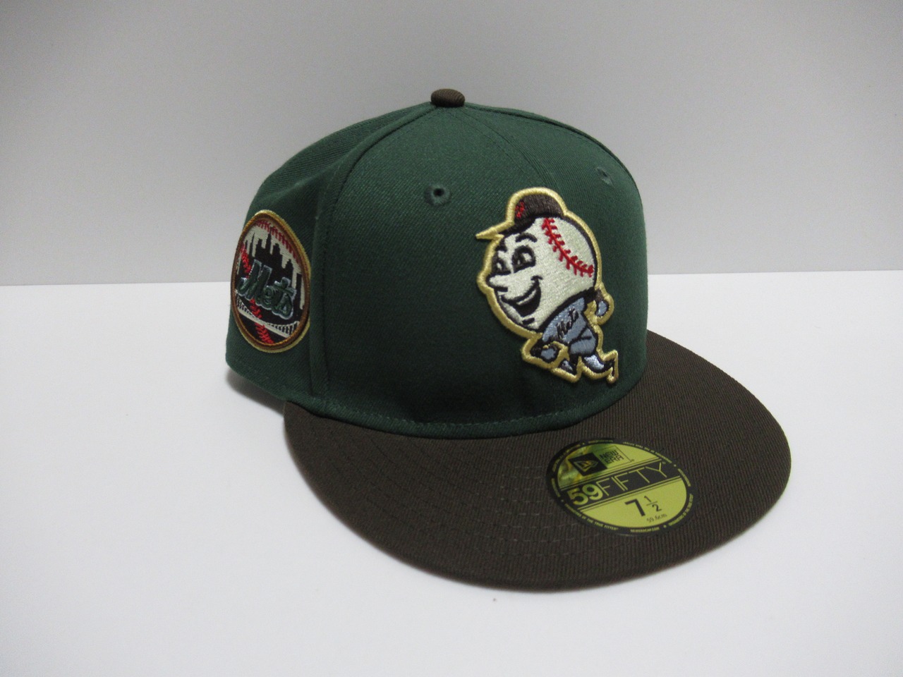 NEW ERA 59fifty New York Mets　ニューヨーク・メッツ　Green×Brown