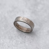 デンマーク 2クローネ コインリング|DENMARK 2KRONE COINRING