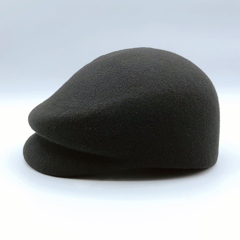 Wool FLAT CAP × stitch【受注生産／Build to order】ウール クチバシ