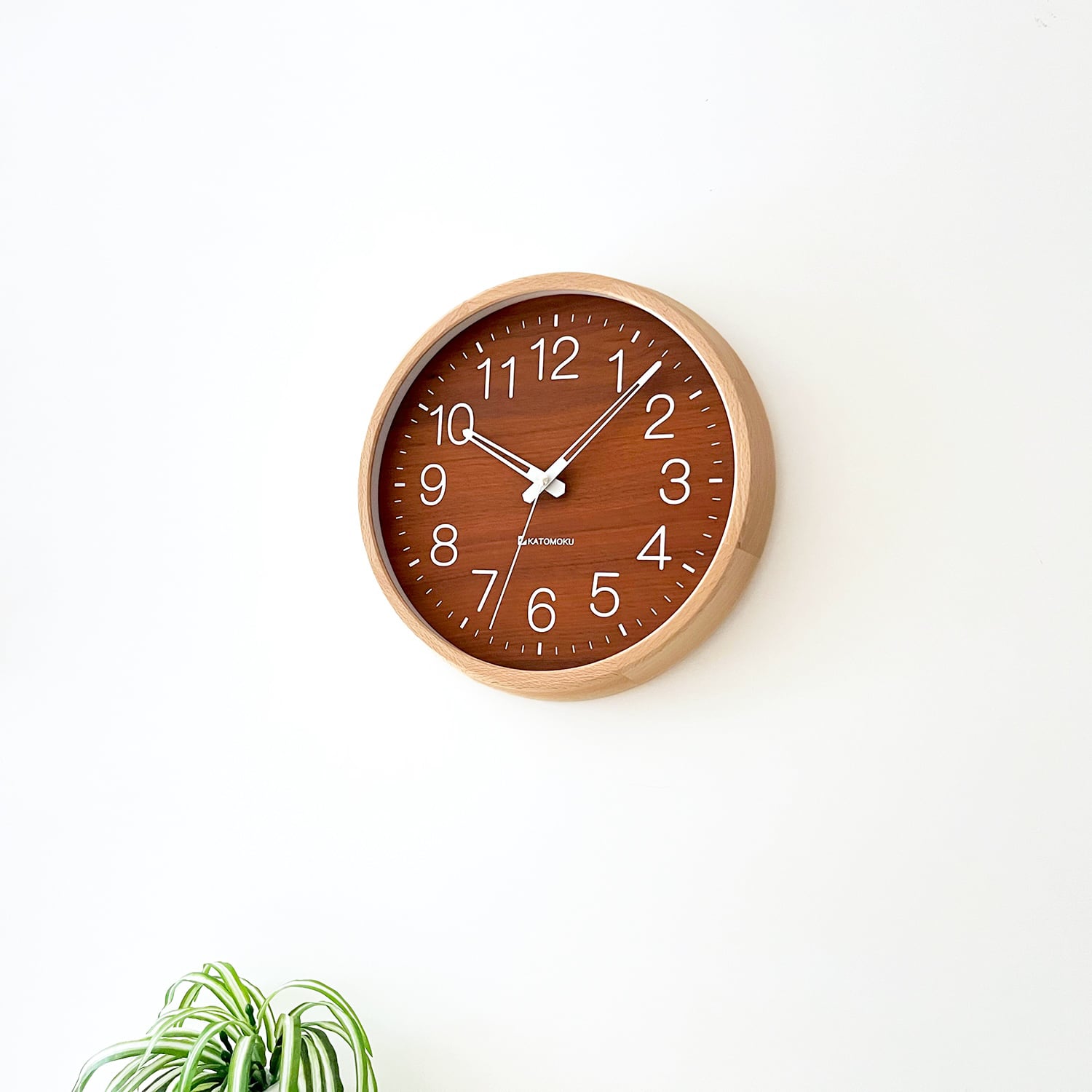 KATOMOKU muku clock 8 km-73NA 掛け時計 | 加藤木工株式会社 online shop