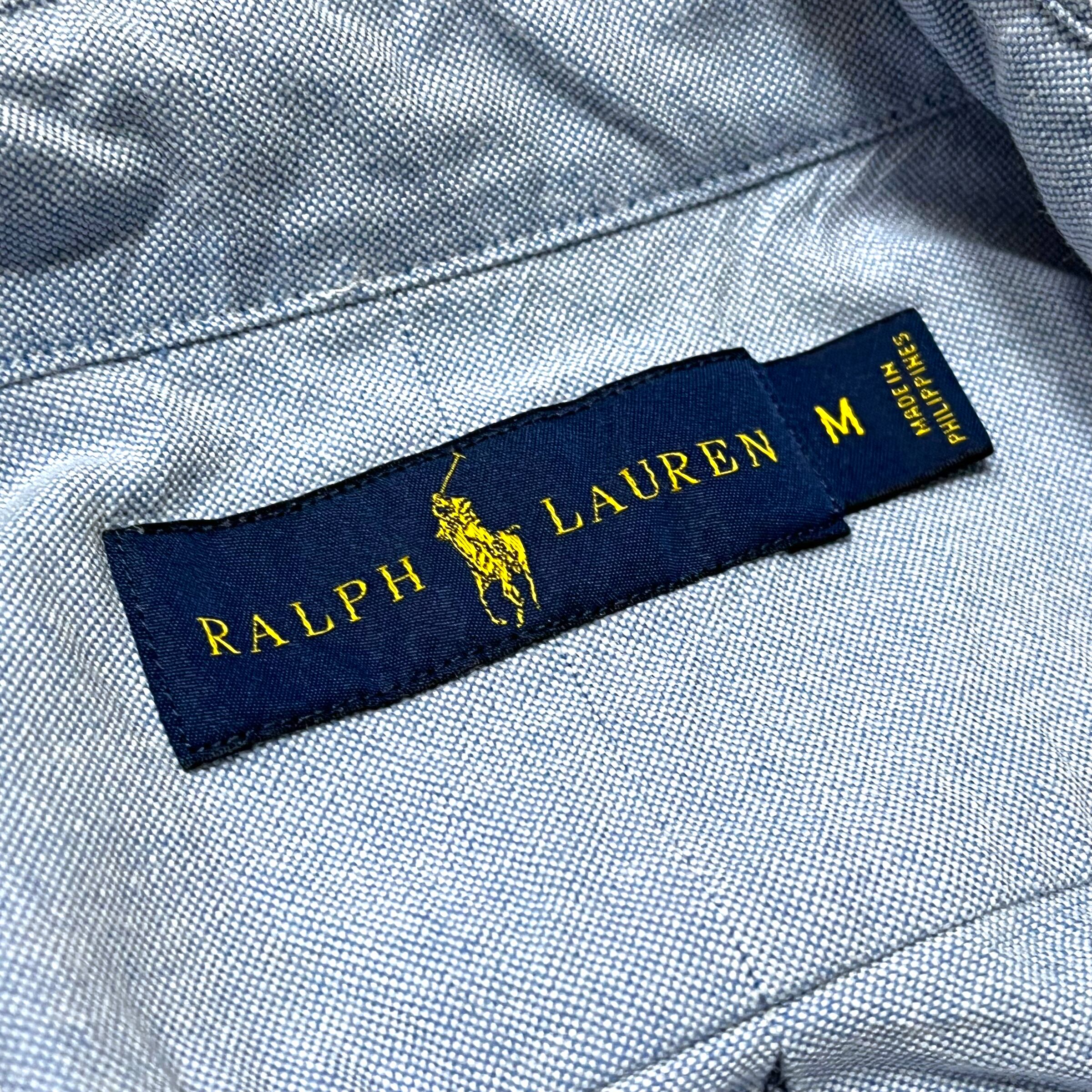 Ralph Lauren】オックスフォードボタンダウンシャツ サックスブルー