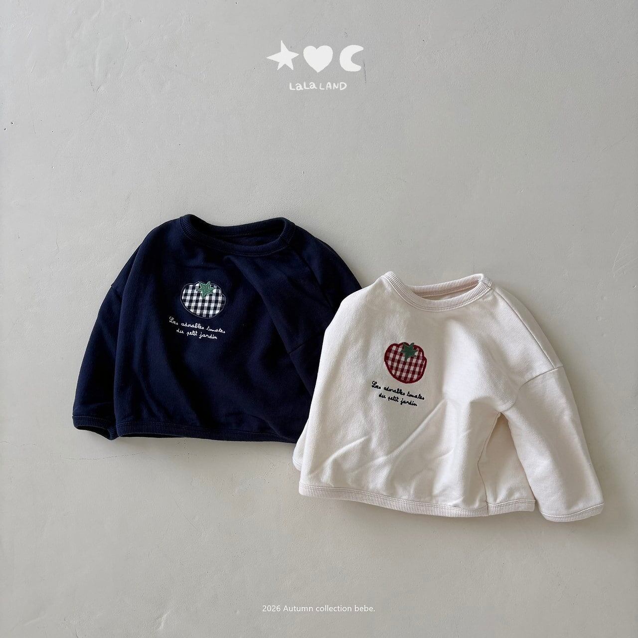 【予約】LALA LAND baby Tomato raglan tee
