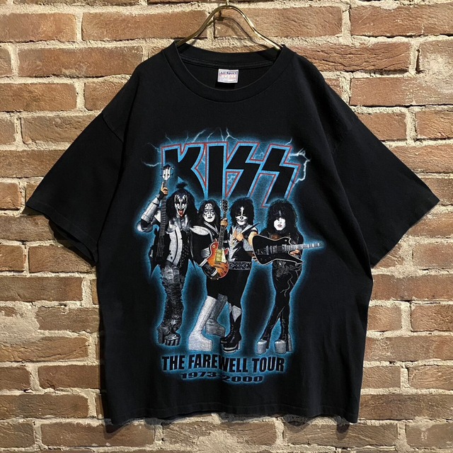 【Caka act3】"THE KISS" 2000 World Tour Print Design T-Shirt