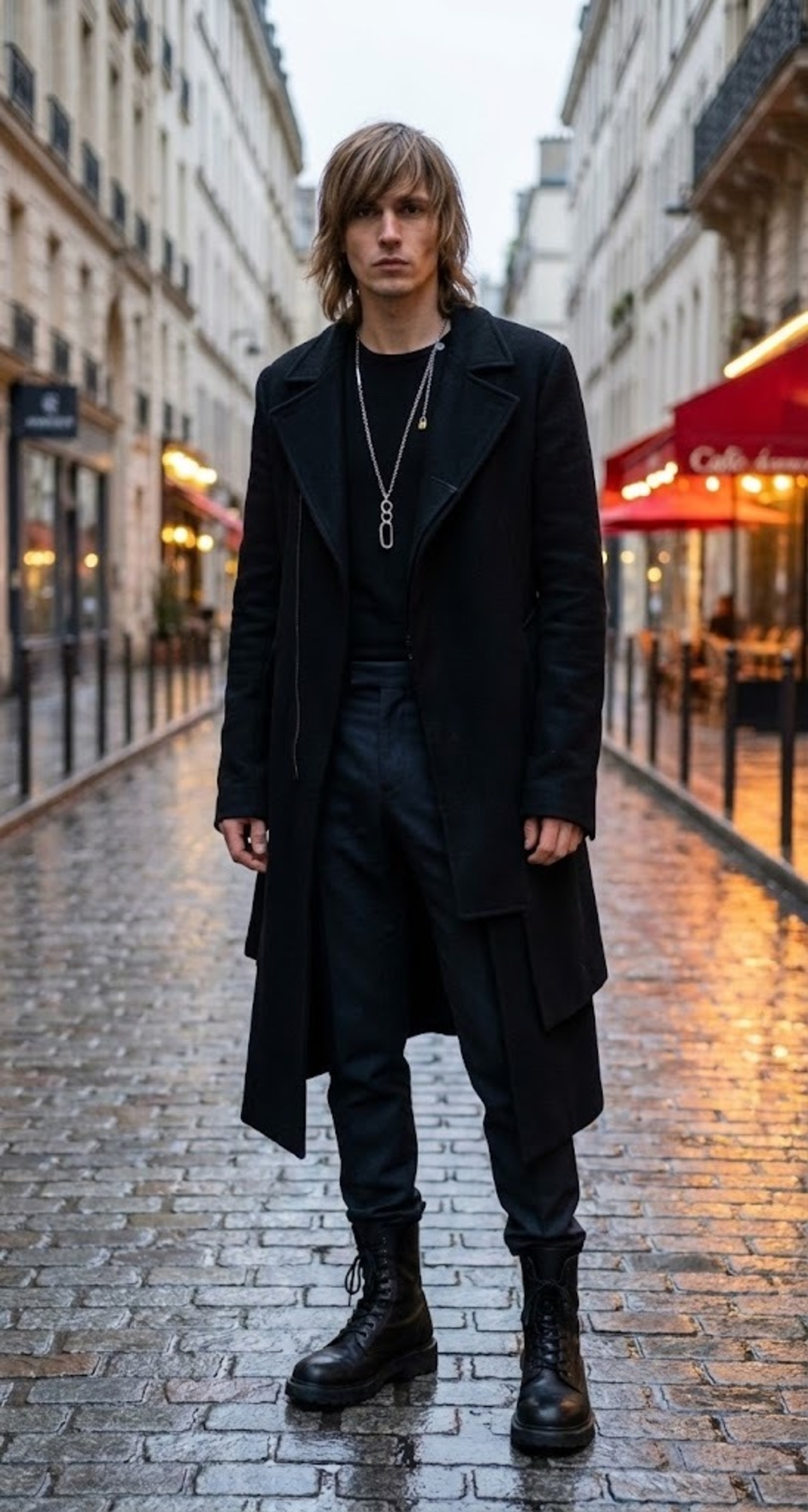 GODSIZE® FIGARO TRINITY [LARGE] #2 I.D. TAG NECKLACE / ゴッドサイズ® フィガロトリニティL #2 I.D.タグ ネックレス