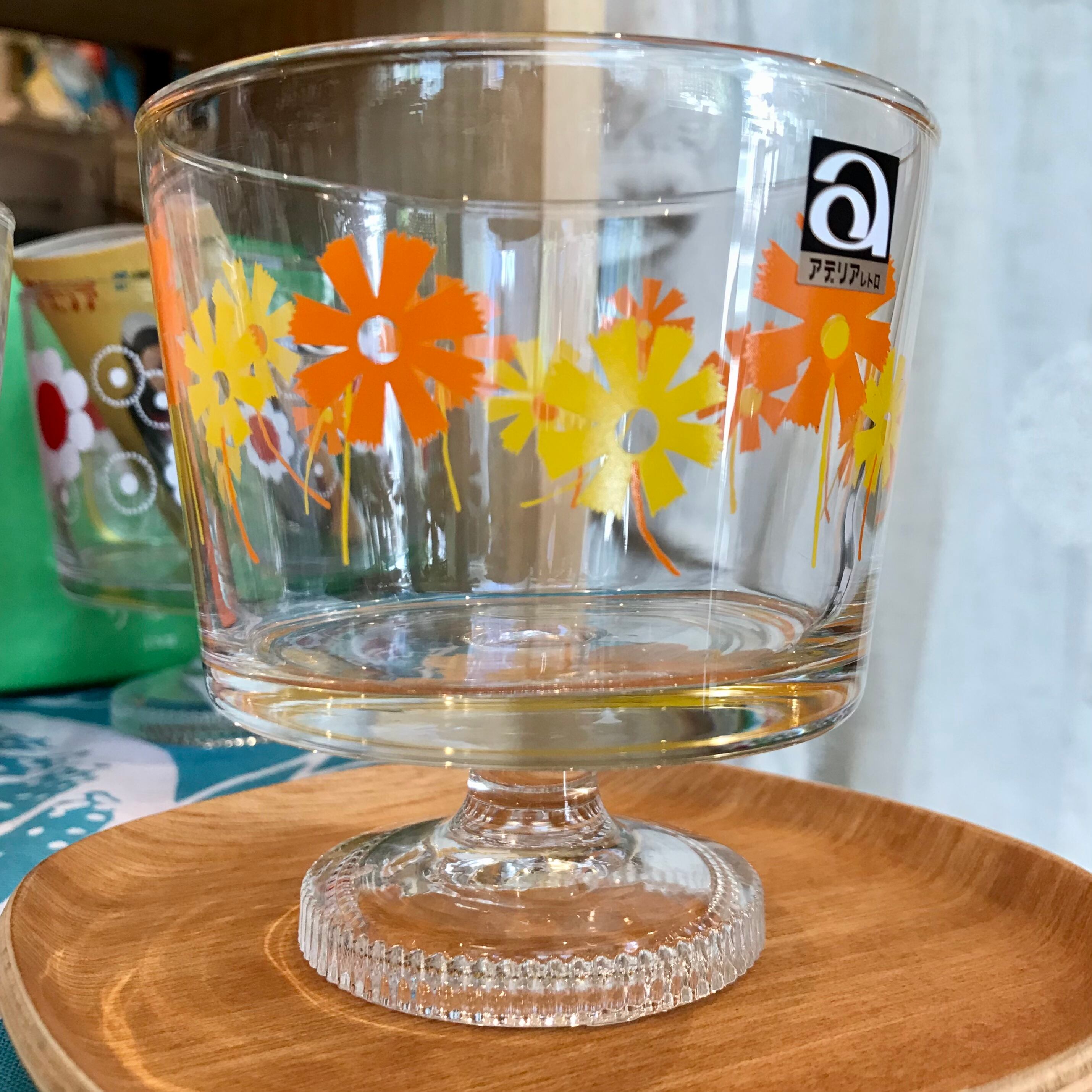 アデリアレトロ 脚付きデザート深型 | 雑貨店OBON