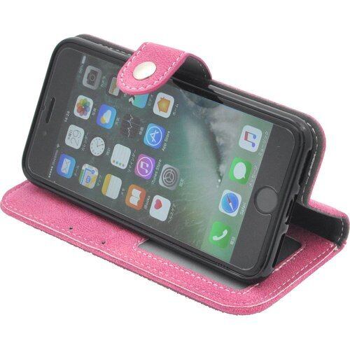 《新品》 PLATA iPhone7 iPhone8 iPhoneSE 第2世代 ケース 手帳型 スライド カード ポケット ソフト レザー