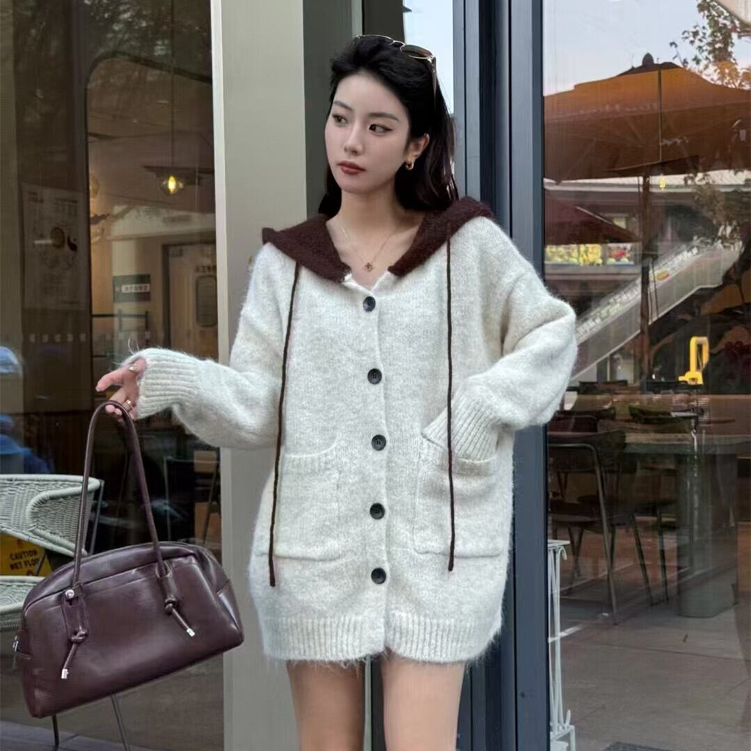 【outer】ニットカーデ M27756