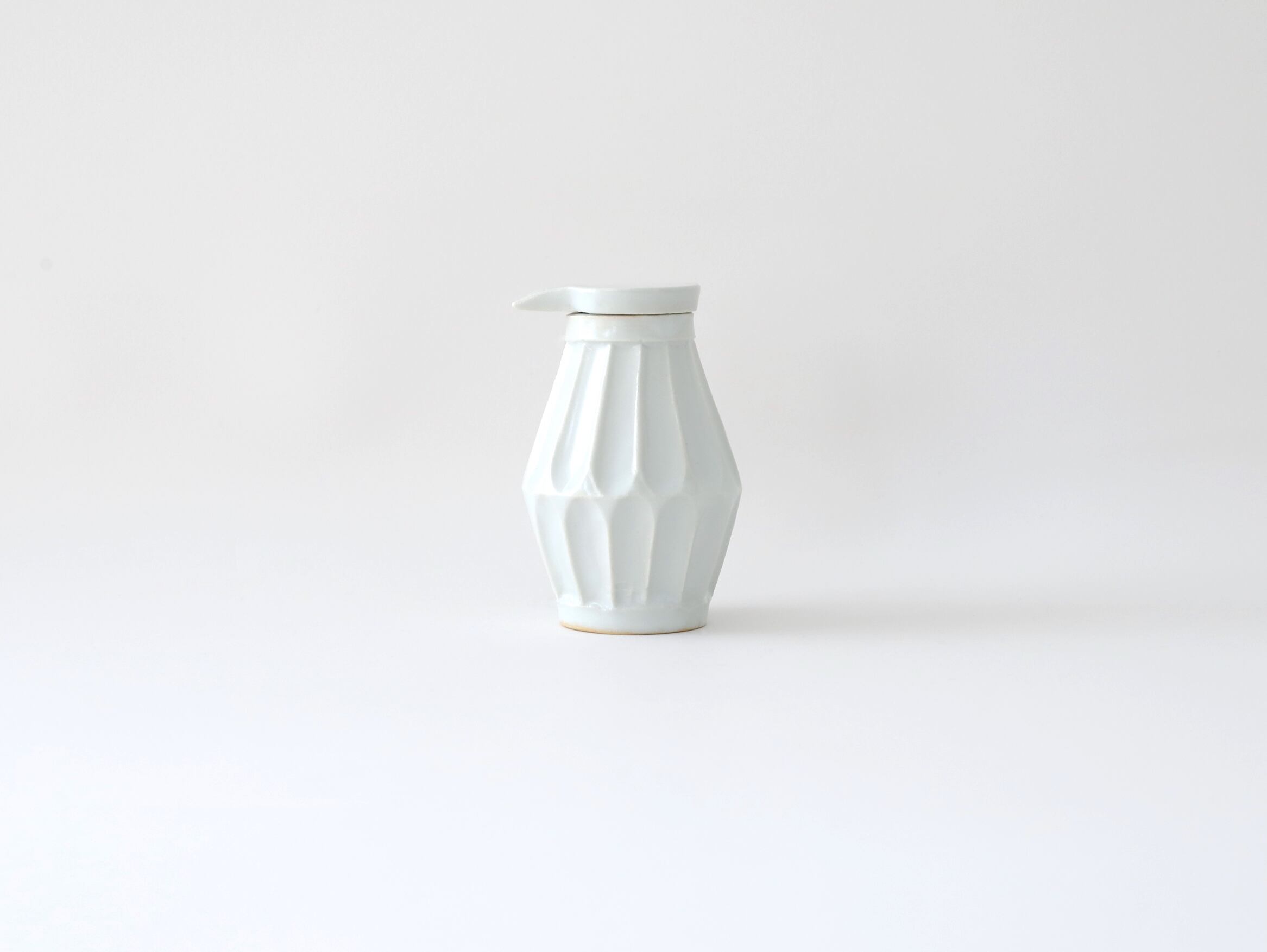 大江憲一 醤油差し （白） B | Galerie NUAGE