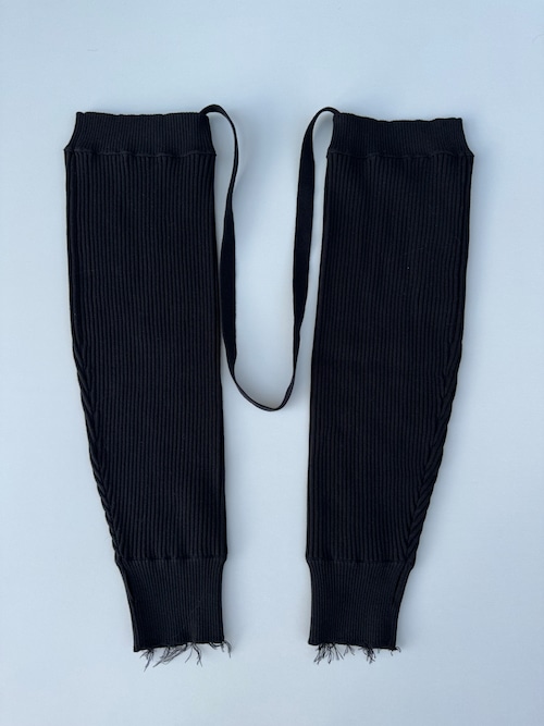 PERVERZE　Re-Cotton Rib Arm and Leg Cover/Black (通販のお問い合わせ)