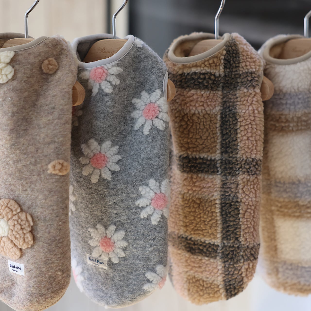 犬服 ベアウォーム ボアベスト KMサイズ ラムピノクチュール ベアウォーム ボアベスト | カニンヘンダックスとミニチュア