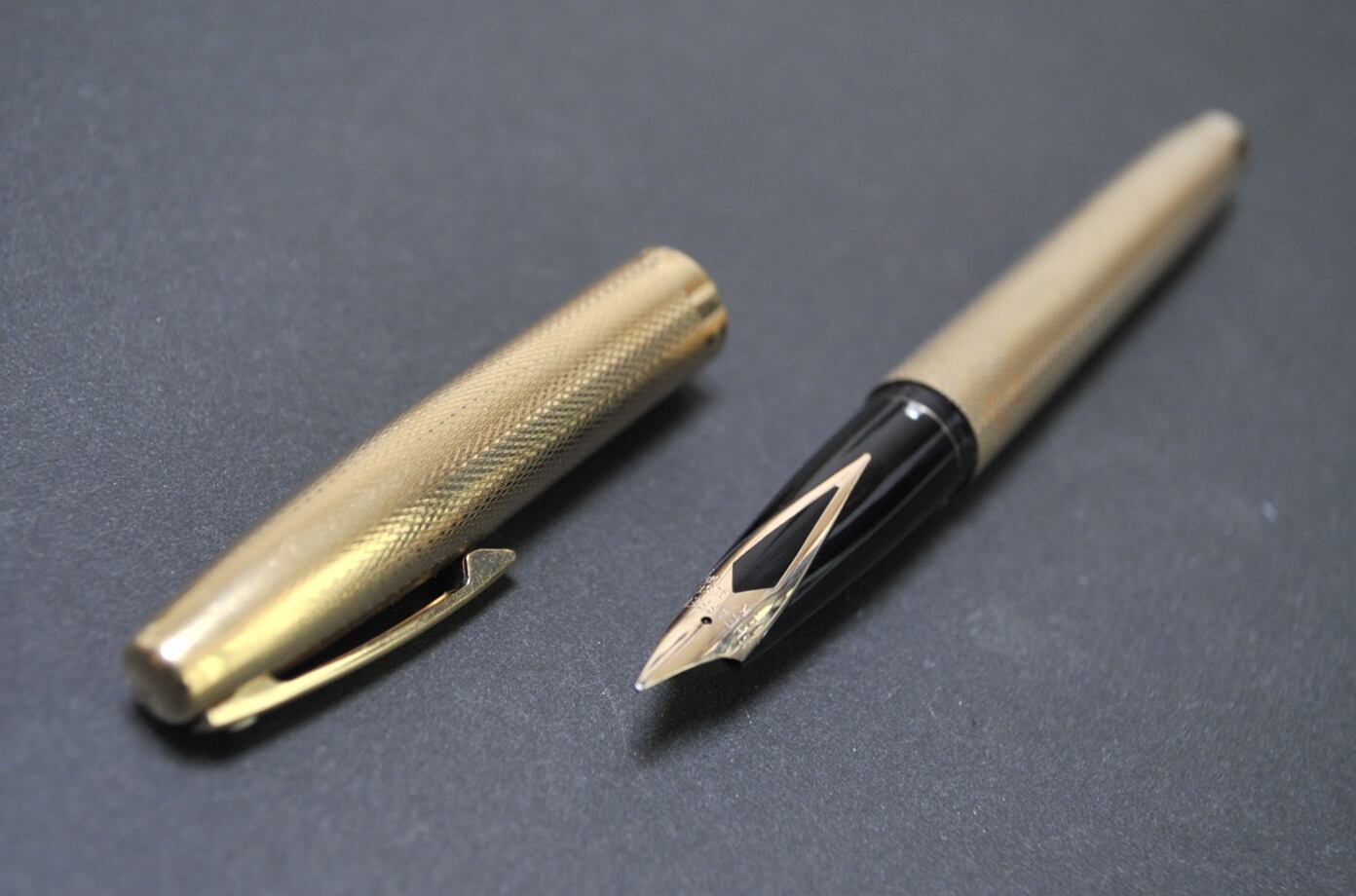 Sheaffer インペリアル万年筆　14K シルバー 80s シェーファー インペリアル 827 SHEAFFER IMPERIAL 827