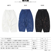 \SALE/◆ペイント ワイド バルーンパンツ◆ku-11222