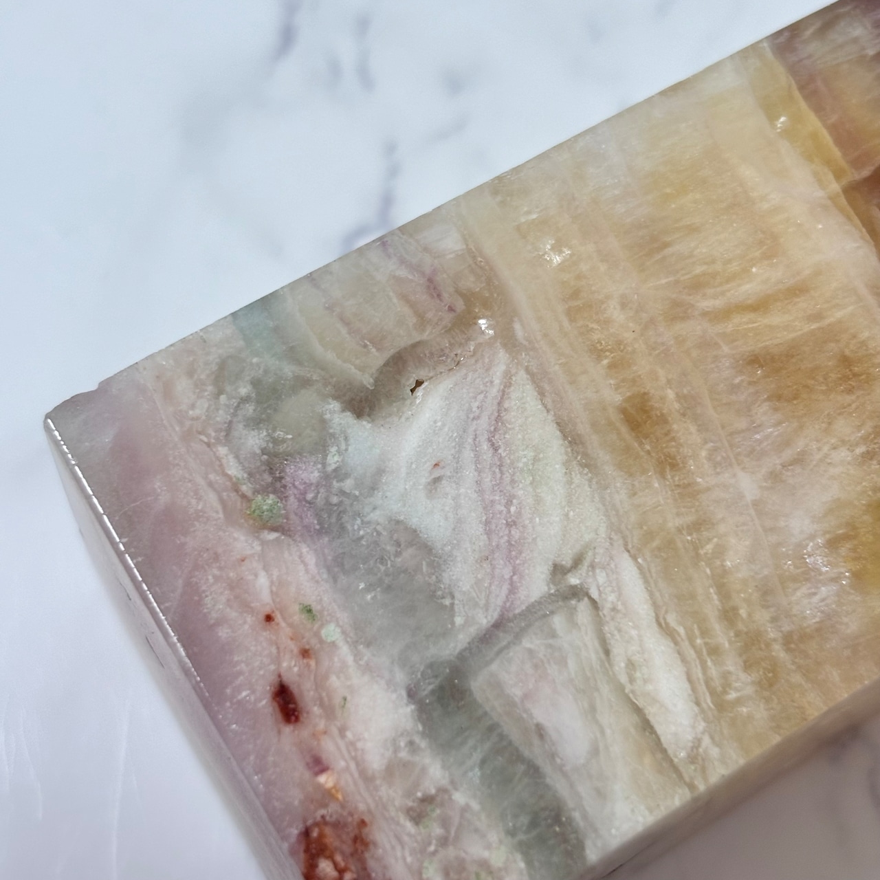 キャンディーフローライト*タワー*250715*天然石*タワー*置き物*インテリアストーン