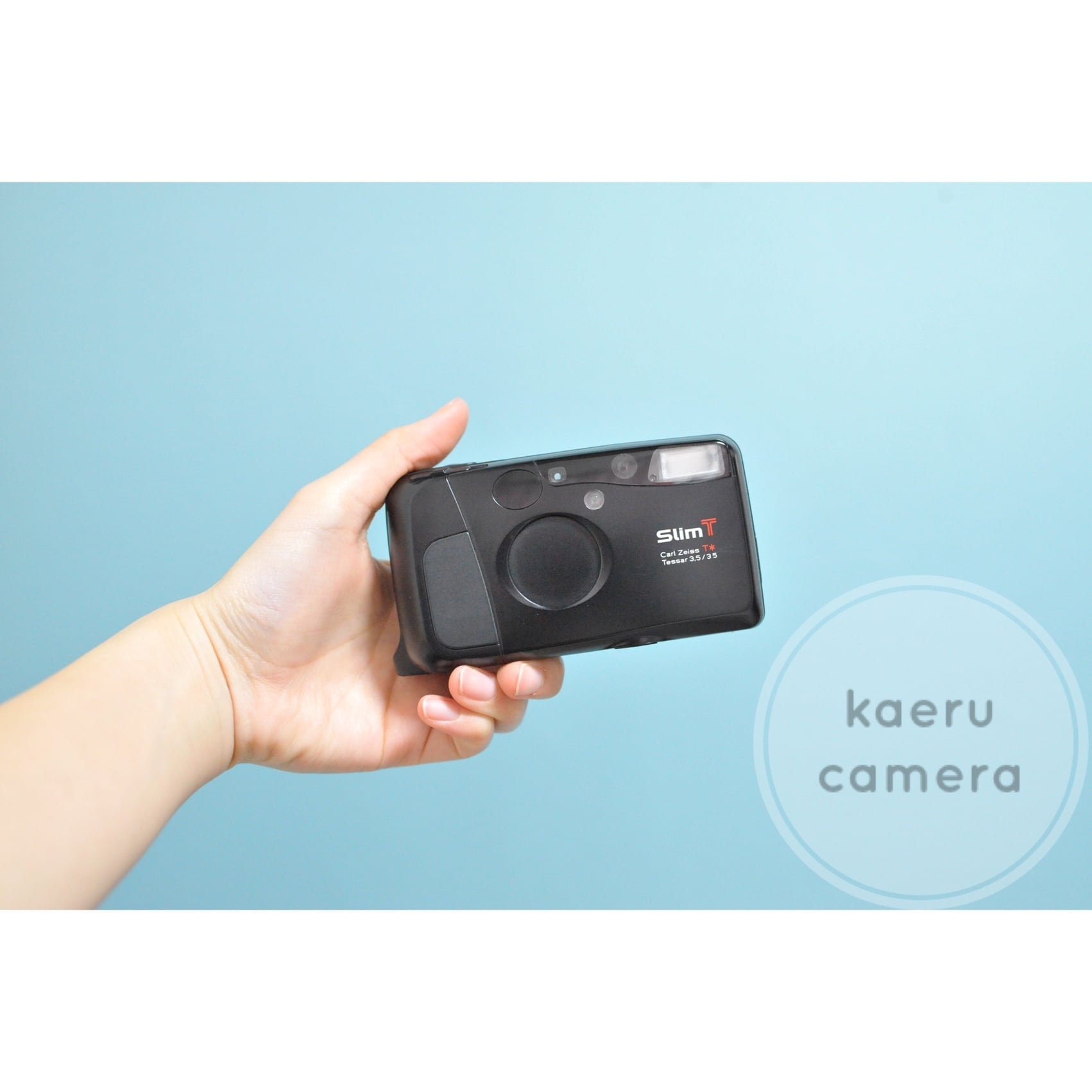 ❁完動品❁京セラ Kyocera Slim T 高級 フィルム コンパクトカメラ