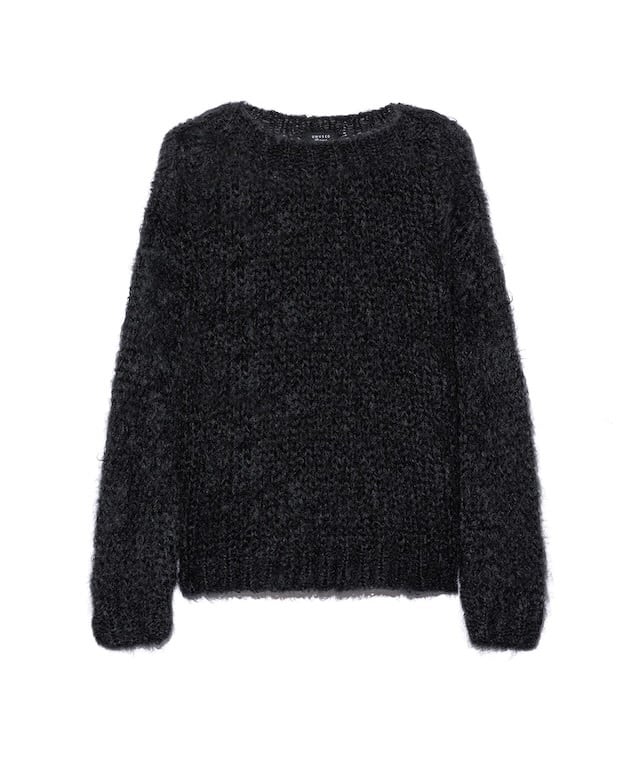 UNUSED / US2520 MOHAIR PULLOVER KNIT (BLACK) | AfterSchool