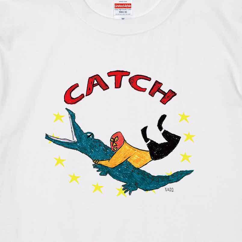 CATCH / Tシャツ / NADO. /  -WHITE-