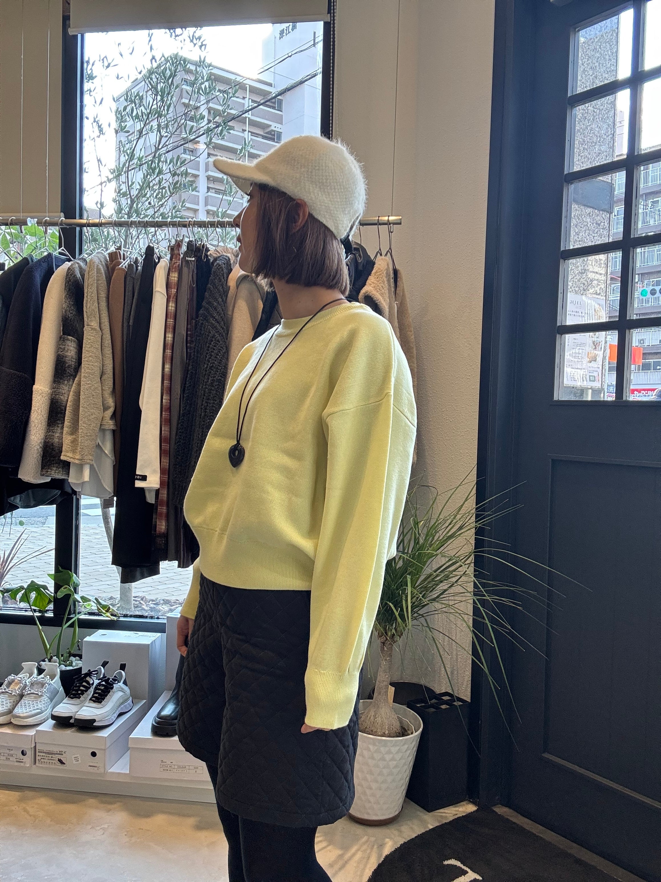 【SELECT】スウェットライクニットPO