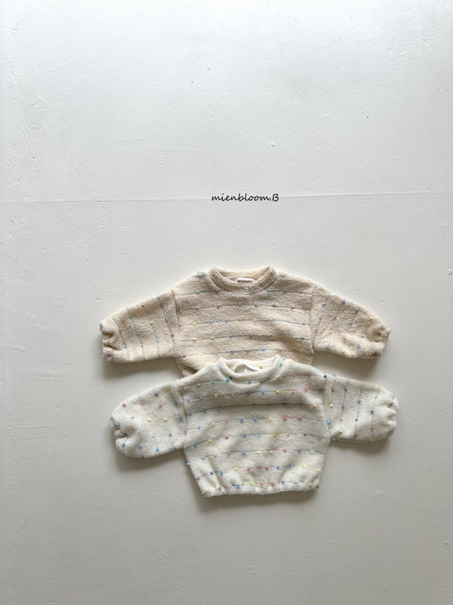 予約 KIDS - Candy Pop Knit [ mienbloom.B ]