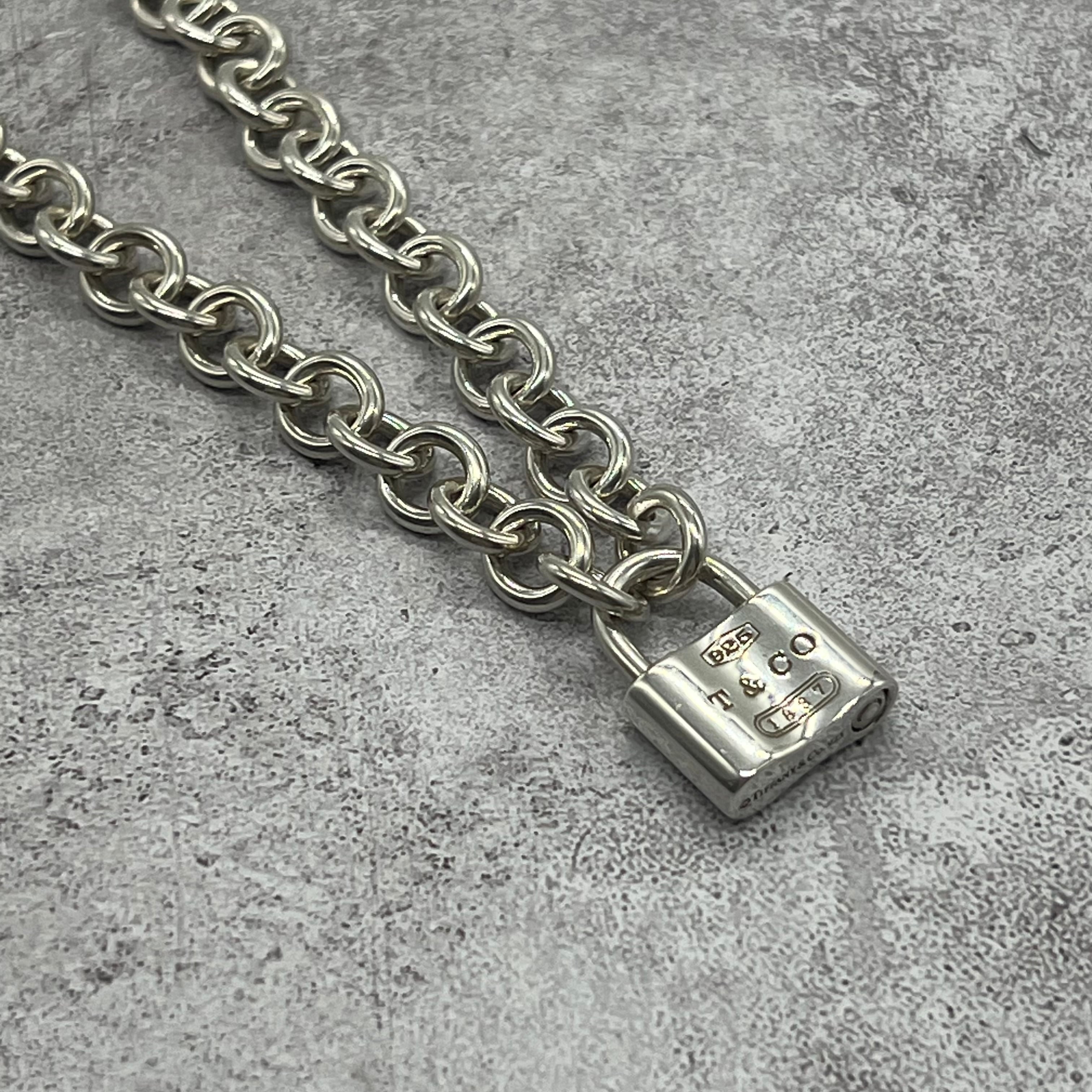 ティファニー TIFFANY&CO 1837 カデナロック チェーン ネックレス