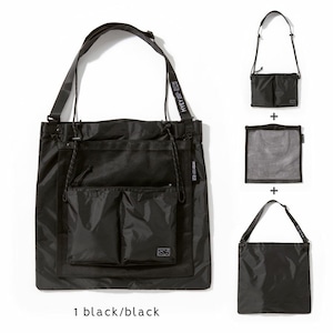 HYEY TRIO BAG トリオバッグ HTB 3WAY ショルダーバッグ メッシュ サコッシュ