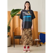 Oblada LEOPARD SKIRT