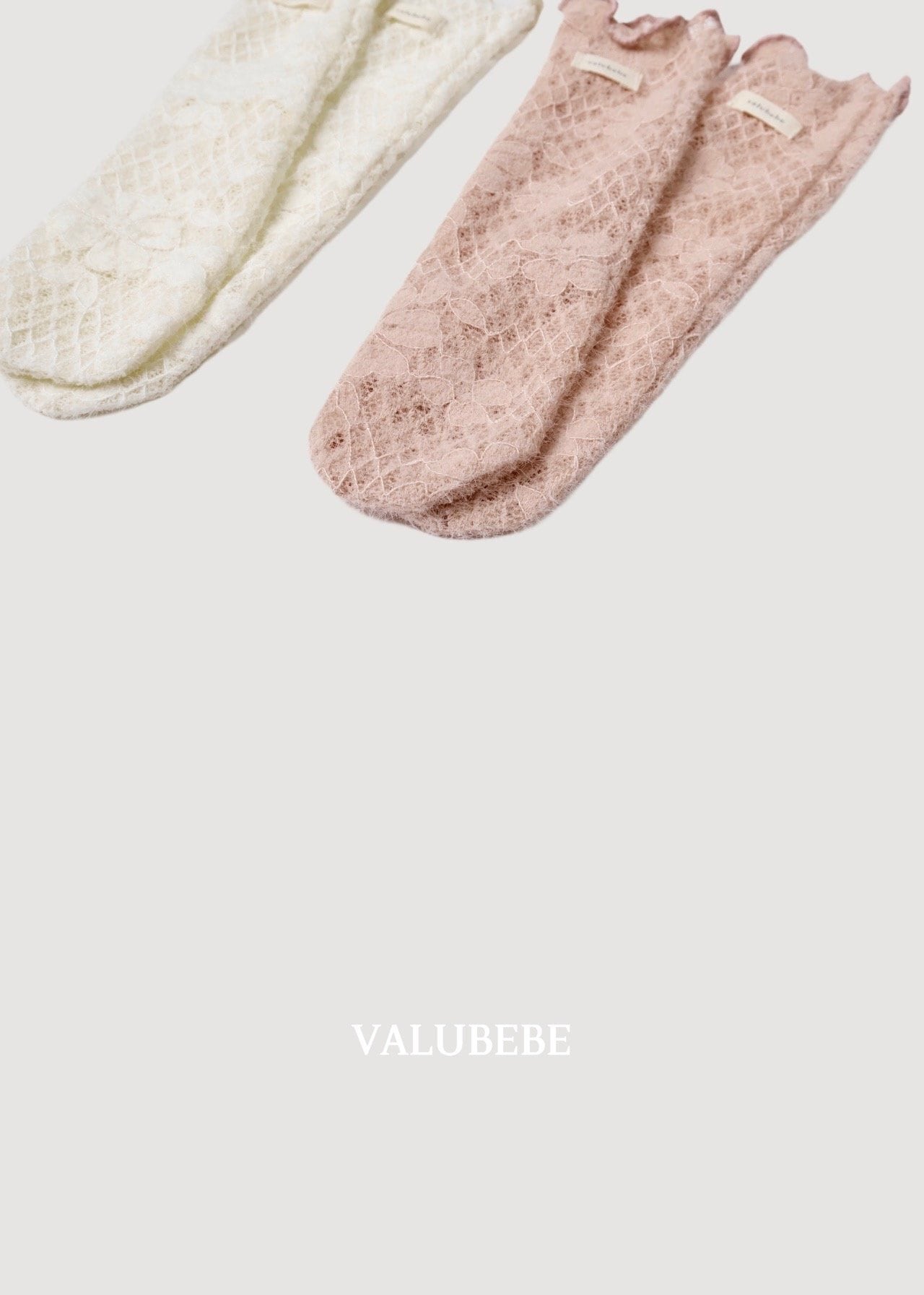 送料無料【予約】/ レース靴下 / valubebe