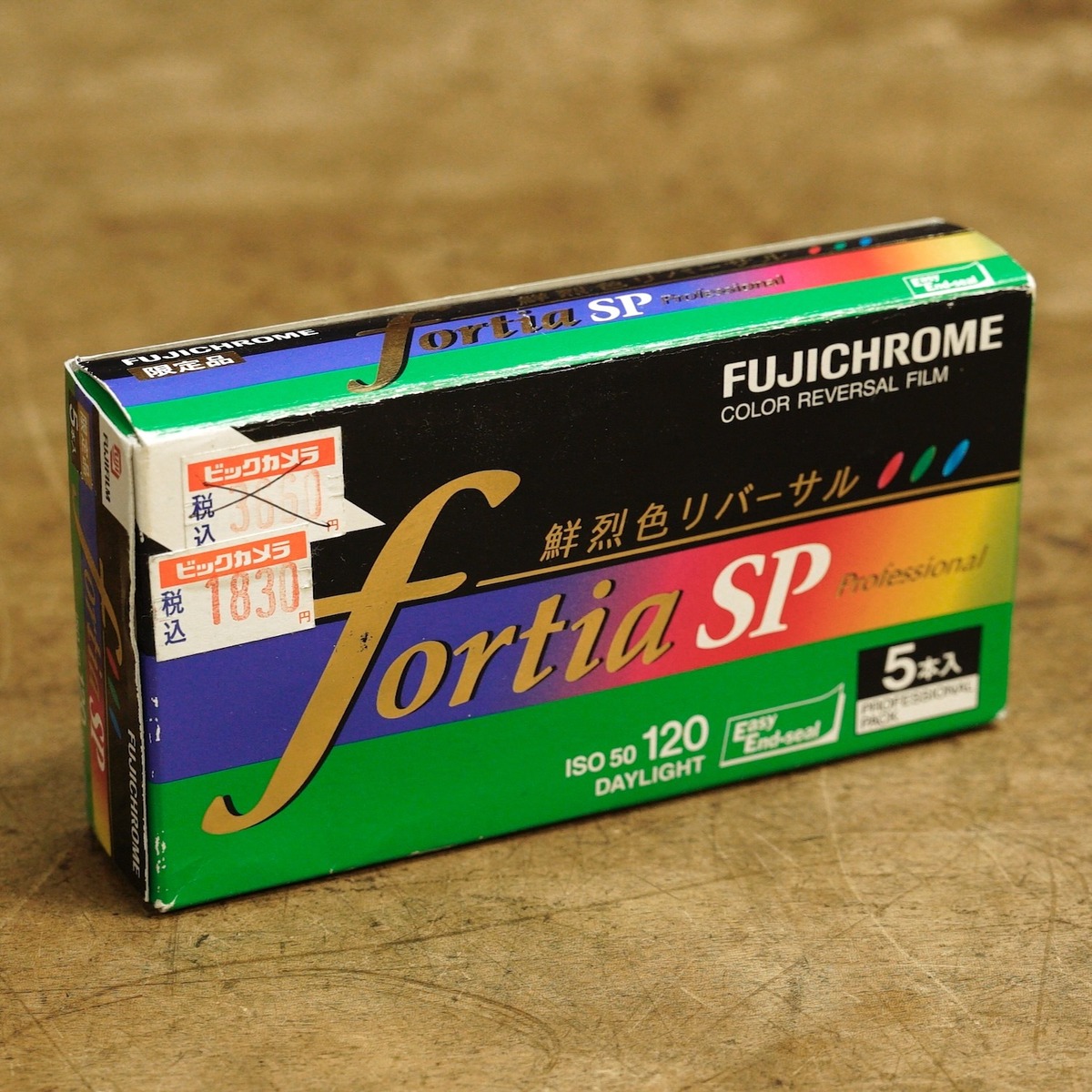 3477LP2 FUJIFILM fortia SP ISO 50 120 FUJICHROME 限定品 5本入り 
