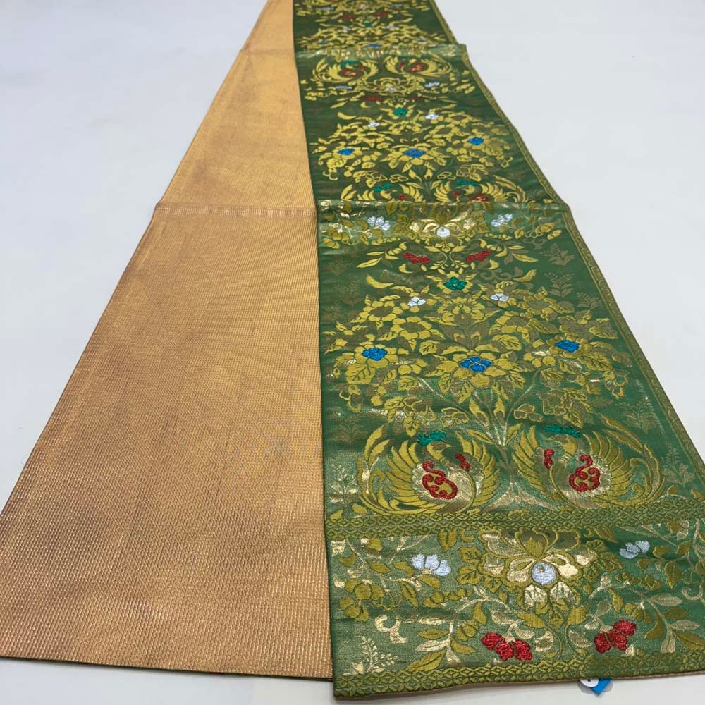 引き振袖用帯 本振袖用帯 裾引き 大振袖 全通 458cm 大きい 花嫁衣装 舞台衣装 中古 リサイクル 結婚式 婚礼 4882