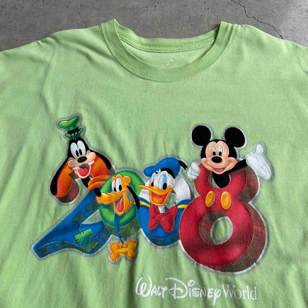 00年代 Disney ディズニー world 2008 ミッキー ドナルド グーフィー 