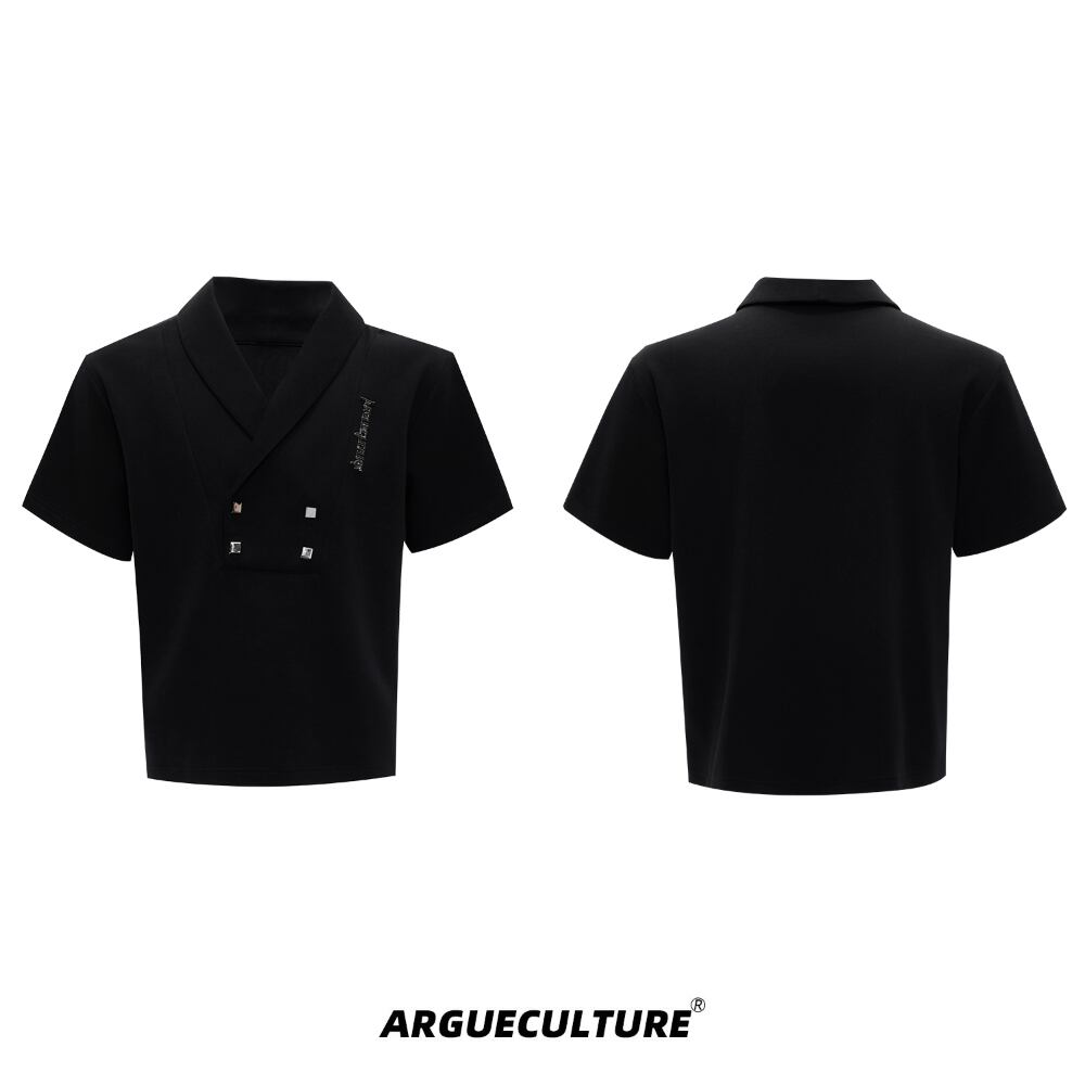 Argue Culture 上下セット 半袖トップス スウェットパンツ 無地 男女